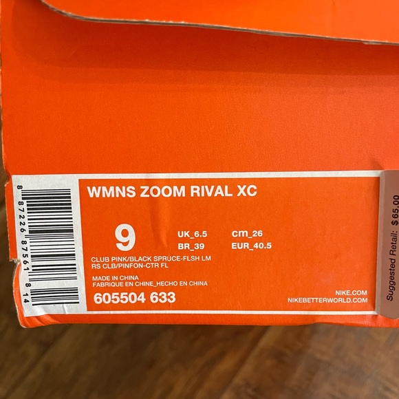 Nike Womens zoom rival xc running cleat - Picture 3 of 4